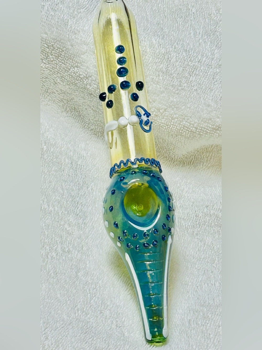 Handblown Color changing Glass piece